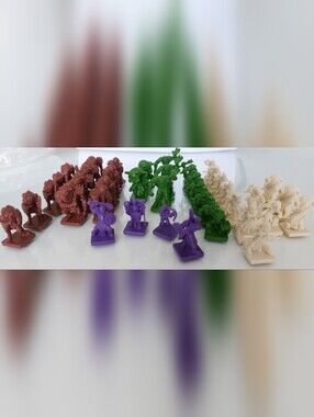 Dungeons & Dragons Board Game Replacement Figurines Parker Complete 40 pcs set